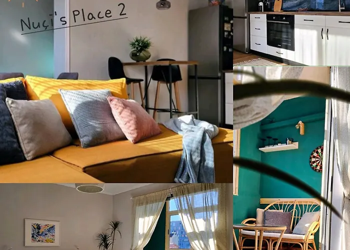 Nuci's Place 3, Cozy 1 Bedroom With Balcony Near Bllok * Тирана